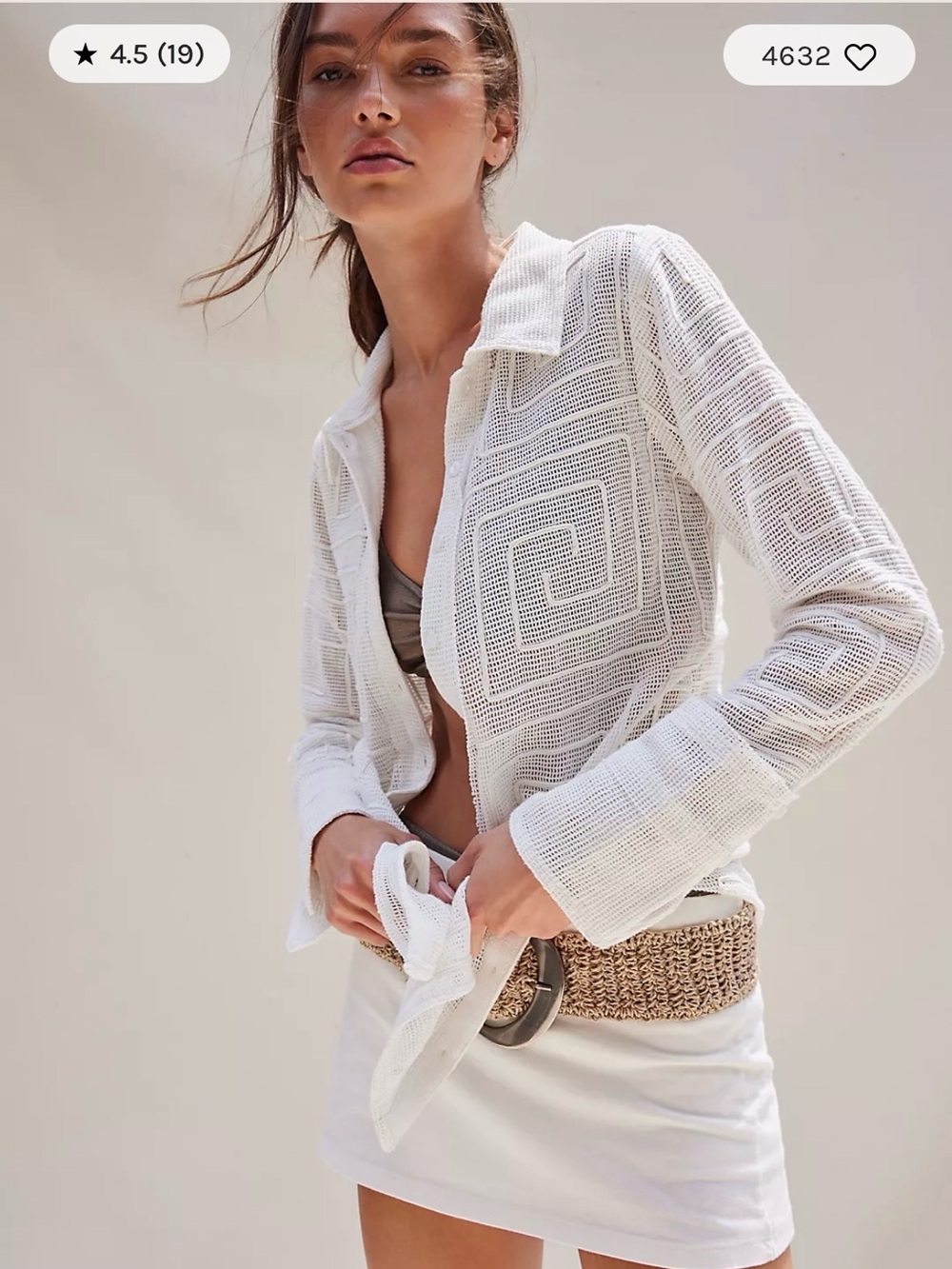 We the Free Geo Soutache Shirt - Picture 3 of 8